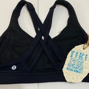 COPY - Lululemon Cross Back Sports Bra Top Black Like New Small-Medium